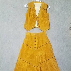 WESTERN Skirt & Vest